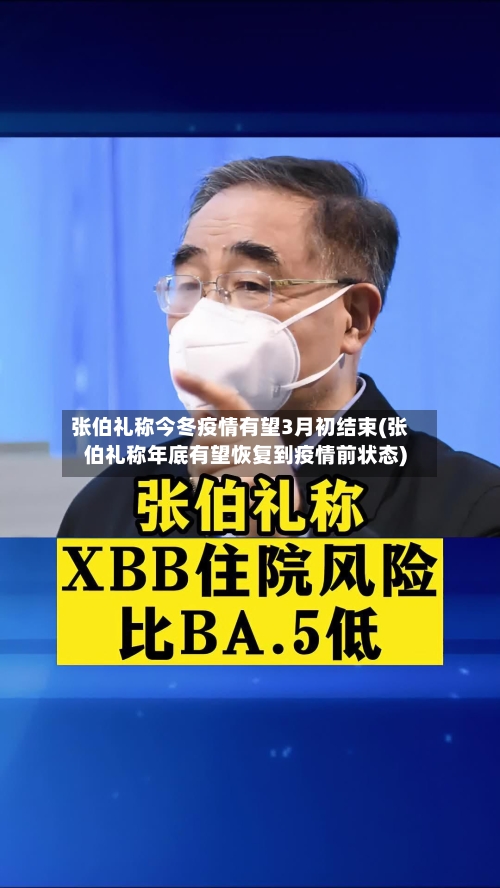 张伯礼称今冬疫情有望3月初结束(张伯礼称年底有望恢复到疫情前状态)-第2张图片