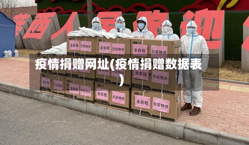 疫情捐赠网址(疫情捐赠数据表)-第1张图片