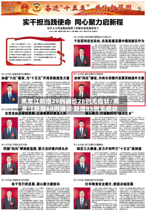 黑龙江新增29例确诊28例无症状/黑龙江新增68例确诊 新增85例无症状-第1张图片