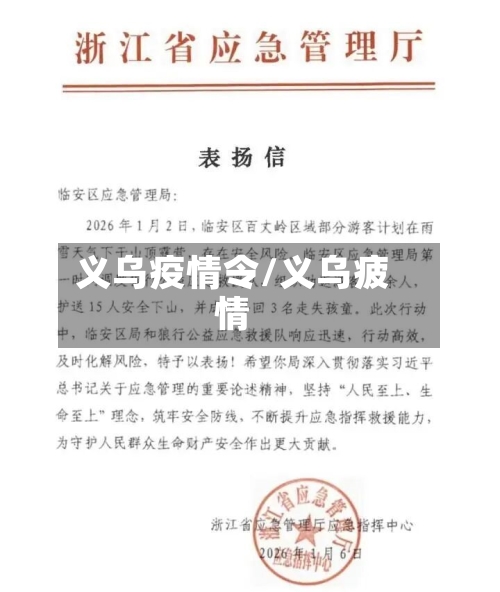 义乌疫情令/义乌疲情-第1张图片