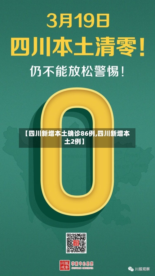 【四川新增本土确诊86例,四川新增本土2例】-第1张图片