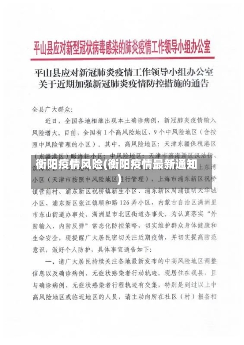 衡阳疫情风险(衡阳疫情最新通知)-第1张图片
