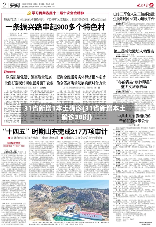 31省新增1本土确诊(31省新增本土确诊38例)-第1张图片