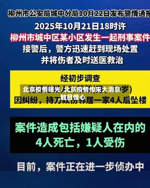 北京疫情曝光/北京疫情传来大消息,触目惊心-第2张图片